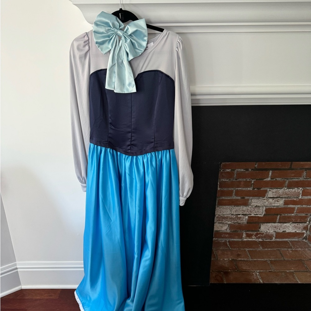 Disney Ariel Blue Dress Costume Halloween